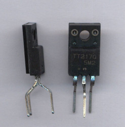 TT2170 (= TT2140) N 5/12A 1500V TO-220F TRANZYSTOR