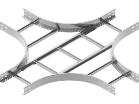 Czwórnik drabinki CZDC300H80 N grubość blachy 2,0mm 496930 BAKS