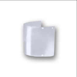 Tarcza ochronna, Przezroczysty, Octan, Brew, podbródek, odporność na: Rozpryski substancji chemicznych