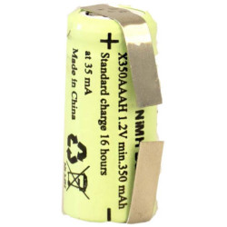 XCell 145178 X1/2AAAH-350-LFU Rechargeable 1/2 AAA NiMH Battery 1.2V 350mAh