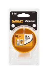 Otwornica Ø: 65mm Bimetal DeWALT Otwornica gł. cięcia: 44mm