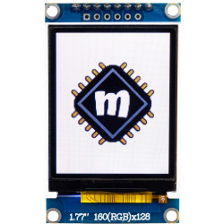 Wyświetlacz TFT 1,77″ ST7735S 160x128px SPI
