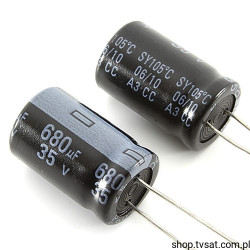 SY680uF-35V 680uF 35V Electrolytic RADIAL TEAPO