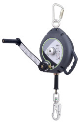 Zabezpieczenie przed upadkiem, Klamra szybkiego zwalniania, uprząż, smycz przytrzymująca Ochrona przed upadkiem,