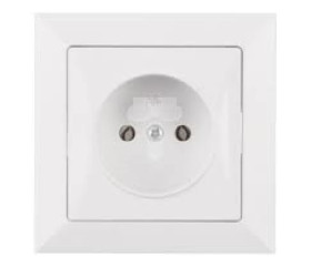 GNIAZDO WTYCZKOWE POJEDYNCZE OPAL 2P 16A 250V