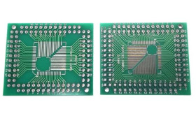 PŁYTKA ADAPTER TQFP32-64 0,5mm 0,8mm na DIP UNIWERSALNA PRZEJŚIÓWKA WIERCONA