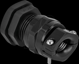 60357 Cable Gland PG16 with strain relief and bending protection bk