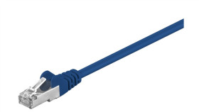 Cat 5E Kabel Łączący, Sf/Utp, Niebieski - Długość Kabla 2 M