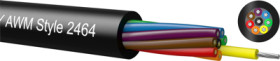 PVC control line UL-LiYY 2 x 0.56 mm², AWG 20, unshielded, black, 095022009