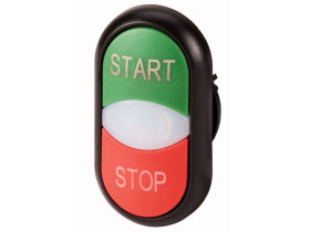 Napęd przycisków podwójnych z samopowrotem M22S-DDL-GR-GB1/GB0 216703 EATON