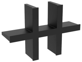 Częściowy panel przedni nVent HOFFMAN CCFD2 (S x W x G) 45 x 25 x 17.7 mm tworzywo sztuczne 5 szt.