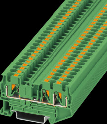 1080103 Continuity terminal, PT 4-Twin green