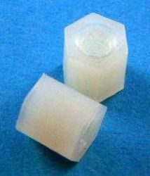 M3x06 W-W KOŁEK DYSTANS.100szt TWORZYWO