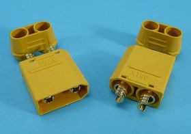 WT.2-PIN XT90H-M 40/90A Z OSŁONĄ AMASS