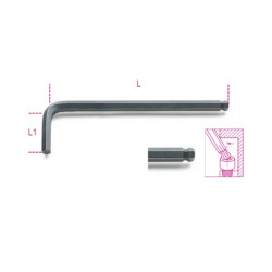 Klucz imbusowy Jednostki metryczne BETA L