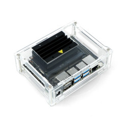 Obudowa akrylowa dla Nvidia Jetson Nano - przezroczysta - Waveshare 16566