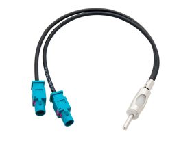 ADAPTER ANTENOWY 2xFAKRA WTYK DIN FORD