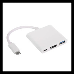 Akyga hub AK-AD-57 USB type C / USB 3.0 / USB type C / HDMI