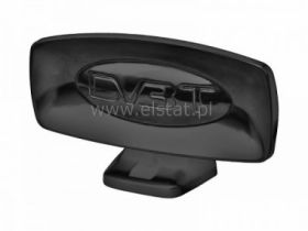 Antena DVB-T Alfa Plus, wewnętrzna. czarna