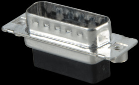 DSS2XPXXG04X D-SUB plug, 15-pin, crimp connector