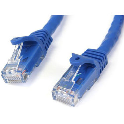 StarTech N6PATC5MBL 5m Blue Snagless Cat6 UTP Patch Cable - ETL Verified