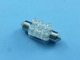 SV-13 12V 36mm BIAŁA 13x36mm 6xLED