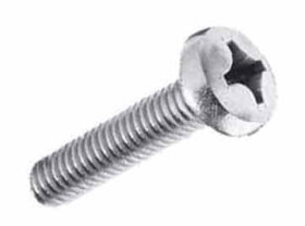 MS1 M3-3 PH-B0-1S wkręt krzyżakowy do metalu czerniony walcowy (100szt)