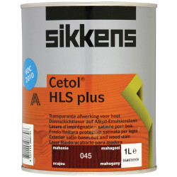 Sikkens 5085965 Cetol HLS Plus Translucent Woodstain Mahogany 1 litre