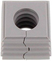 CONTA-CLIP KDS-DE 10-11 GR Element uszczelniający termoplastyczny elastomer szary 1 szt.