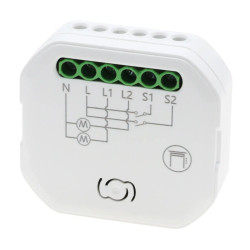 Inteligentny przekaźnik dopuszkowy WiFi + BLE, sterownik rolet, Tawoia Smart Home