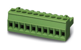 Wtykowy blok zaciskowy 2 -pinowe raster 5.08mm Żeński Phoenix Contact