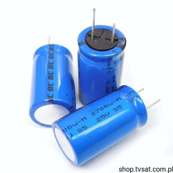 2700uF-25V 2700uF 25V Electrolytic RADIAL BCCOM BULK