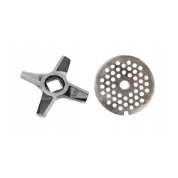 Nożyk + Sitko Maszynki Zelmer NR 5/Fi 4, Do Mielenia, Oryginał