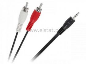 Jack 3,5- 2x RCA 1,5m