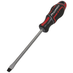 Sealey AK4356 Screwdriver Slotted 8 x 150mm GripMAX&#xAE;