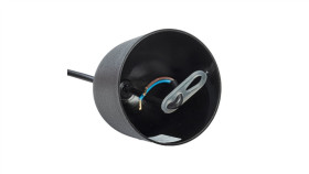 Plafon Lampa Sufitowa Mile Black Z Kaskadą Tubek Na Gu10 K-4402 Kaja Lighting