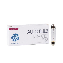 Żarówka C10W 12V 10W T11x41 SV8,5 M-Tech, Rurkowa