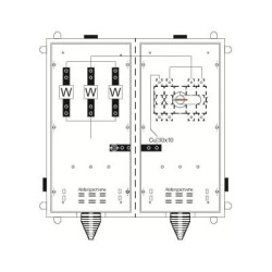 Obudowa Striebel & John KS4060, 275 x 800 x 800 , 1 szt.