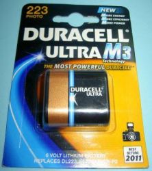 CRP-2=DL-223A 6V DURACELL BAT.LITOWA