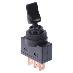 Black On-On Toggle Switch SPDT 20A 12V