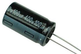 KONDENSATOR 100UF 400V ELEKTROLITYCZNY Ø18x31mm 10% TNT JCCON
