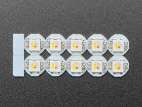 Adafruit NeoPixel RGBW Mini Button PCB - Pack of 10