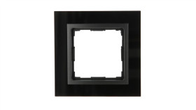 Vena2 Ramka Pojedyncza Szkło Xglass Akrylowe Czarny + Antracyt 5209181