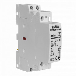 Stycznik instalacyjny STM-25-20/ 24V AC/DC Modułowy, 2xNO, 25A, ZAMEL