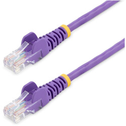 StarTech.com 45PAT10MPL StarTech.com 10m Purple Cat5e Patch Cable with