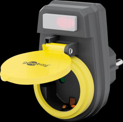 41266 Safety socket, splash-proof