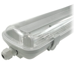 Oprawa świetlówkowa LED 2x36W IP65 ABS/PS