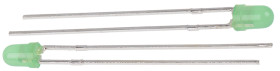 LED, THT, Zielony, 2-Pin, 2,5 V, 40°, Kingbright