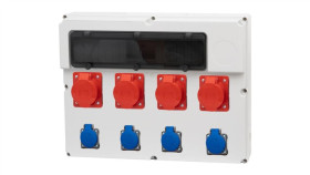 Rozdzielnica Femo 18M - Gniazda 4X16/5, 4X230v