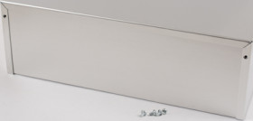 Aluminum enclosure, (L x W x H) 305 x 178 x 102 mm, natural, IP32, 1411XU